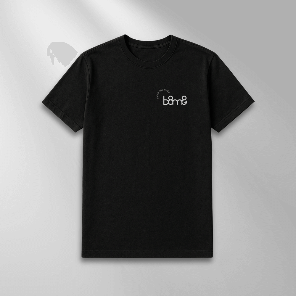 Camiseta Preta Masculina Algodão 30.1 Penteado - B8M8